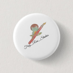 Frog_Ross_Studiosロゴボタン 缶バッジ