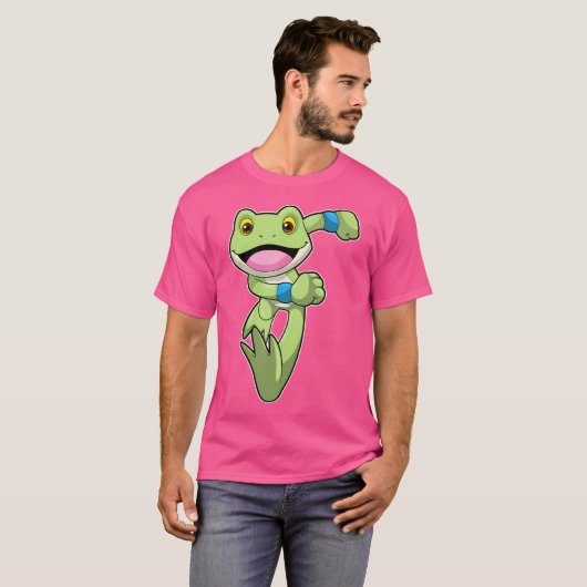 Frog Running Runner Fitness Tシャツ (正面フル)