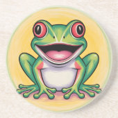 Frog’s Gentle Smile コースター (正面)