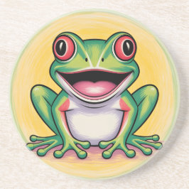 Frog’s Gentle Smile コースター