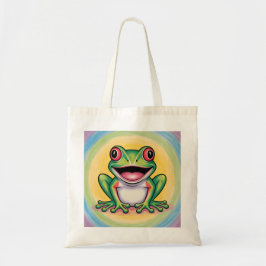 Frog’s Gentle Smile トートバッグ