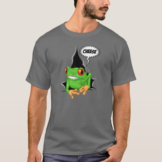 Frog smile tシャツ (正面)