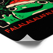 Frog Sometimes You've Just Got To Falalala  ポスター (角)