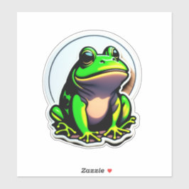 Frog Stickersあなたのクリエイティブ仲間 シール