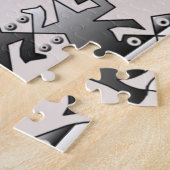 frog tessellation puzzle ジグソーパズル (側面)