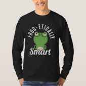 Frog Toad  Frog etically Smart Tシャツ (正面)