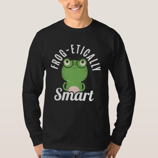 Frog Toad  Frog etically Smart Tシャツ (正面)