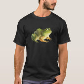 Frog Tree Frog Bullfrog Amphibian Realistic Art Tシャツ (正面)