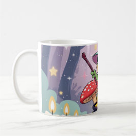 Frog Witch Coffee Mug – Kawaii Potion Frog Cottage コーヒーマグカップ