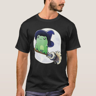 Frog Witch Shirt - Toad Witchおもしろい Halloween Cost Tシャツ