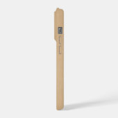 Frog with Coffee – Whimsical Vintage Animal iPhoneケース (左側面)