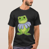 Frog with Daisy Tシャツ (正面)