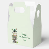 Frog with Green Hat and Shamrock Cute フェイバーボックス (オープン)