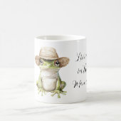 Frog with Hat コーヒーマグカップ (中央)