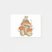 Frog with mushrooms ポストイット (正面)