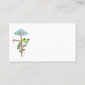 FROG WITH SUN UMBRELLA 名刺 (裏面)