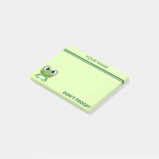 Frogetは ポストイット (アングル)