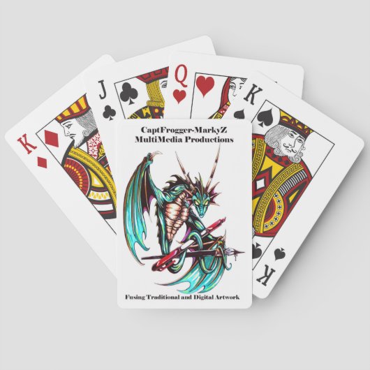 Frogger-MarkyZMMP Logo大尉 トランプ (裏面)