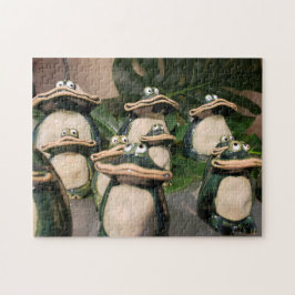 Froggie Life Puzzle, 11" x 14", 252 pieces ジグソーパズル