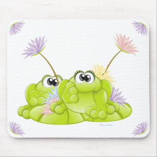 Froggie nユリ マウスパッド