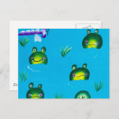FROGGIE PONDポストカード ポストカード (正面/裏面)