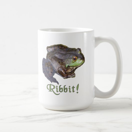 Froggie - Ribbit! コーヒーマグカップ (右)
