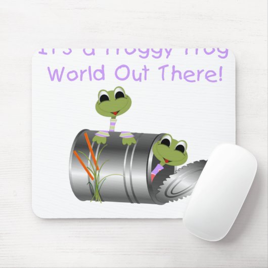 Froggyのカエルの世界 マウスパッド (マウス)