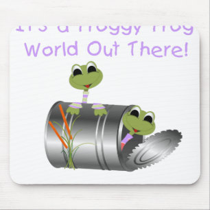 Froggyのカエルの世界 マウスパッド