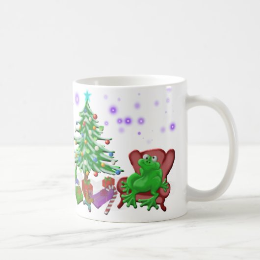 froggyのクリスマス コーヒーマグカップ (右)