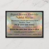 Froggyはパーティを楽しむのを好みます 名刺 (裏面)