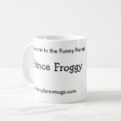 Froggy王子 コーヒーマグカップ (正面左)