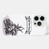 Froggy、名前を追加 Case-Mate iPhoneケース (裏面 (横))