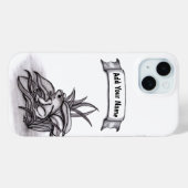 Froggy、名前を追加 Case-Mate iPhoneケース (裏面 (横))