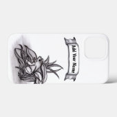 Froggy、名前を追加 Case-Mate iPhoneケース (裏面 (横))