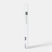 Froggy、名前を追加 iPhoneケース (左側面)