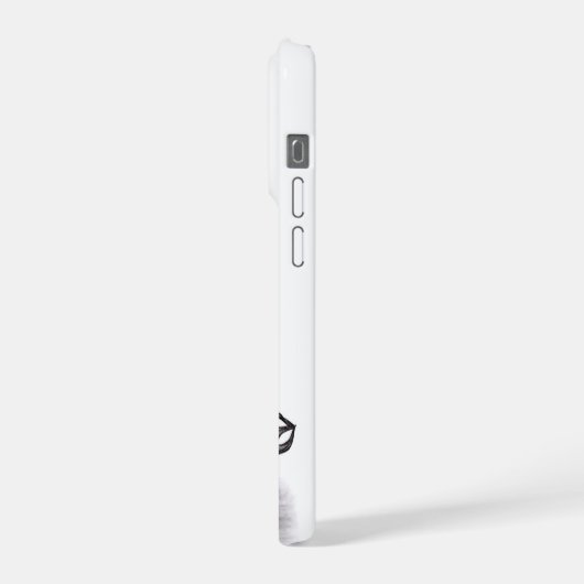 Froggy、名前を追加 iPhoneケース (左側面)