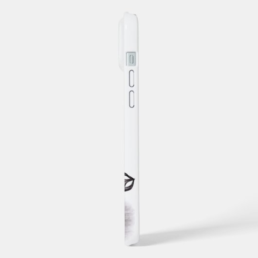 Froggy、名前を追加 iPhoneケース (左側面)