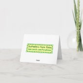 Froggy 結婚's Thank You Notes サンキューカード (裏面)