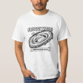 Froggy Void Funny Space Frog Cartoon Tシャツ (正面)
