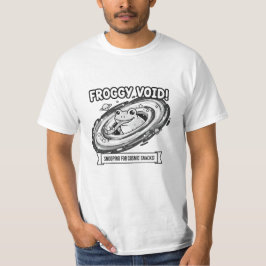 Froggy Void Funny Space Frog Cartoon Tシャツ