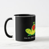 FrogPrince (Black Background Color) マグカップ (左)