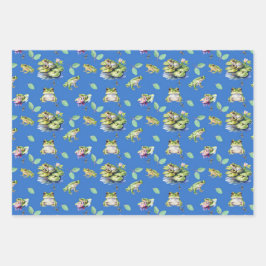 Frogs  ラッピングペーパーシート