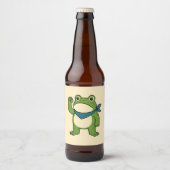 Frogs Against Fascism Portland Frog Protest ビールラベル (正面)