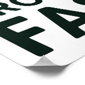 Frogs Against Fascism Portland Frog Protest ポスター (角)