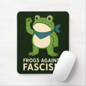Frogs Against Fascism Portland Frog Protest マウスパッド (マウス)