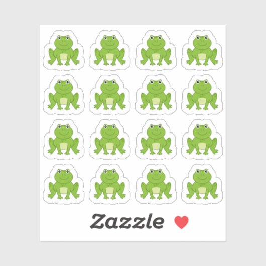 Frogs Dailyやる気を起こさせる Taskリマインダープランナー シール (シート)