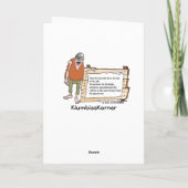 FROGS & DRAGONFLYカード サンキューカード (裏面)