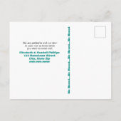 Frogs Liliesパッユーモアのあるド私たちは発表を移動 ポストカード (裏面)