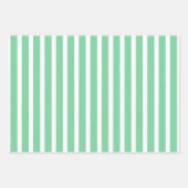 Frogs Lily Padsラッピング紙セット3 ラッピングペーパーシート (正面3)