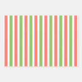 Frogs Lily Padsラッピング紙セット3 ラッピングペーパーシート (正面3)